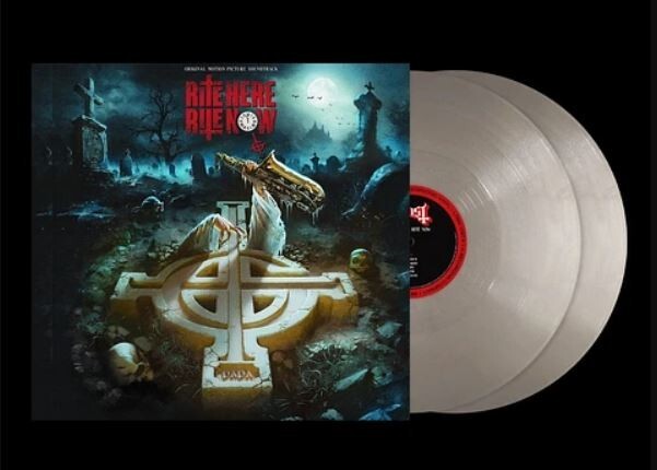 GHOST Rite Here Rite Now 2xLP Limited Silver Vinyl Edition  PRENOTAZIONE ADVANCE
