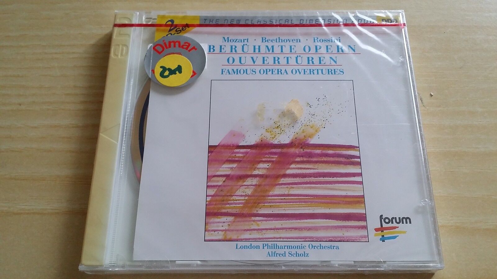 BERUHMTE OPERN - OUVERTUREN - FAMOUS OPERA OVERTURES - 2 CD SIGILLATO (SEALED)