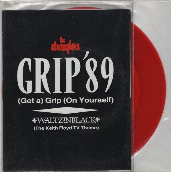 The Stranglers – Grip '89 (Get A) Grip (On Yourself),VINYL,7", Single, L.E. Red