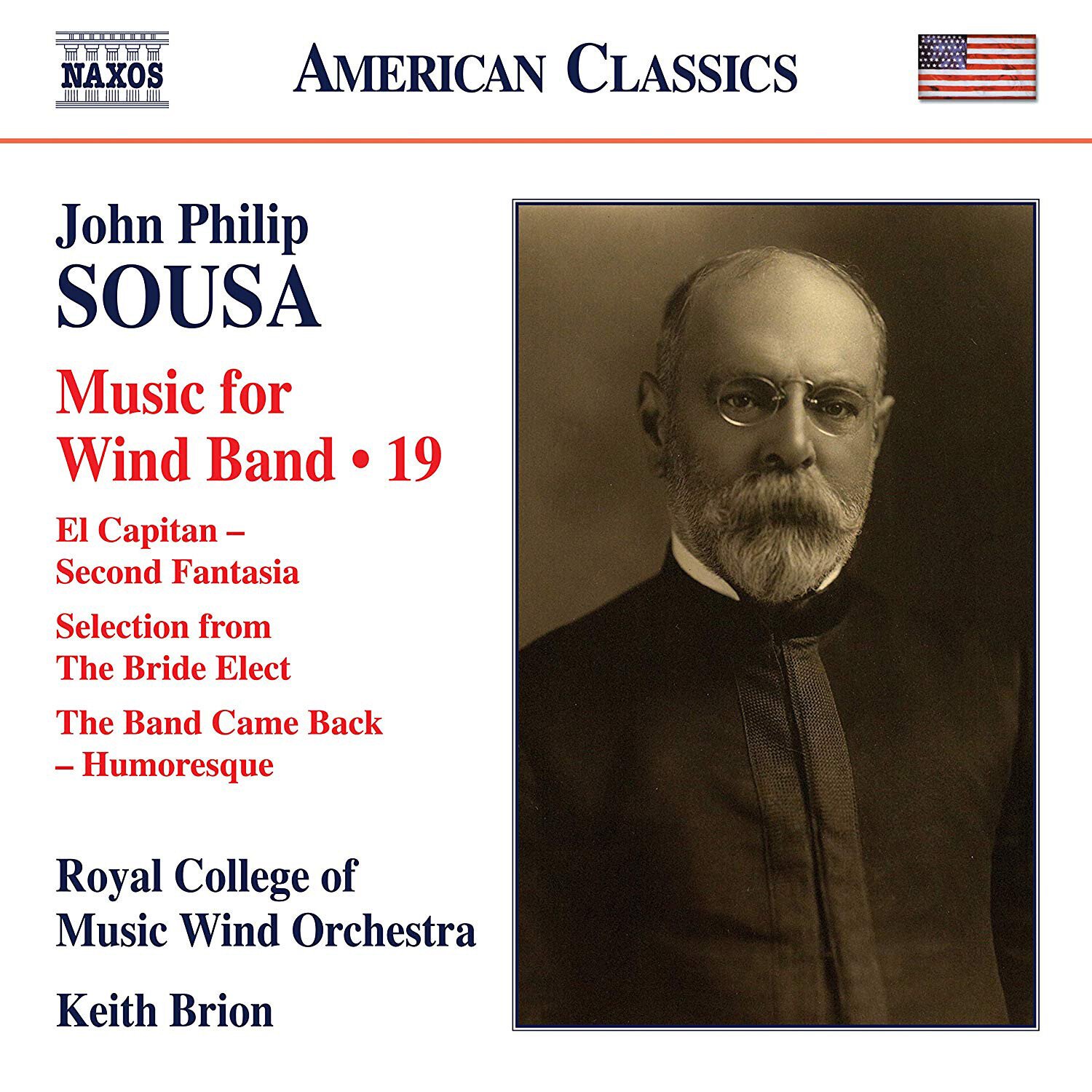 John Philip Sousa John Philip Sousa: Music for Wind Band - Volume 19 (CD) Album