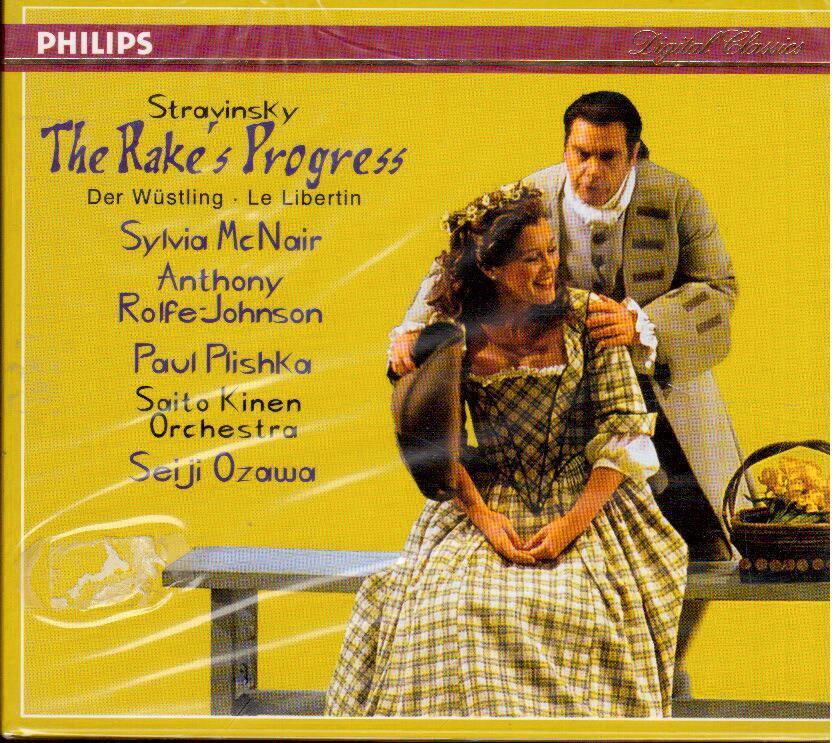 Stravinsky: The Rake's Progress / Ozawa, Mcnair, Plishka, Johnson - CD