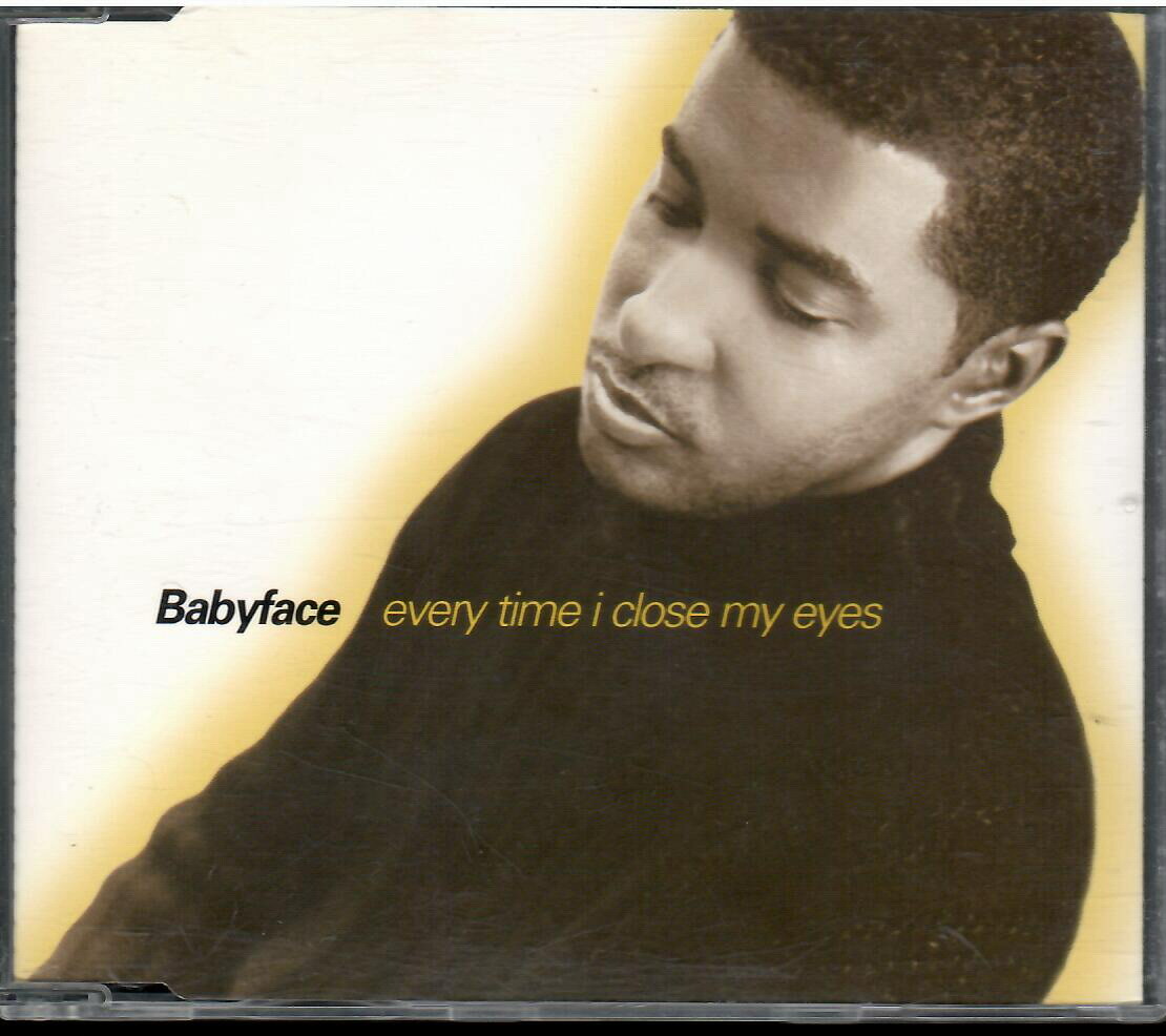 Babyface ‎– Every Time I Close My Eyes - CD Single NEVER PLAYED