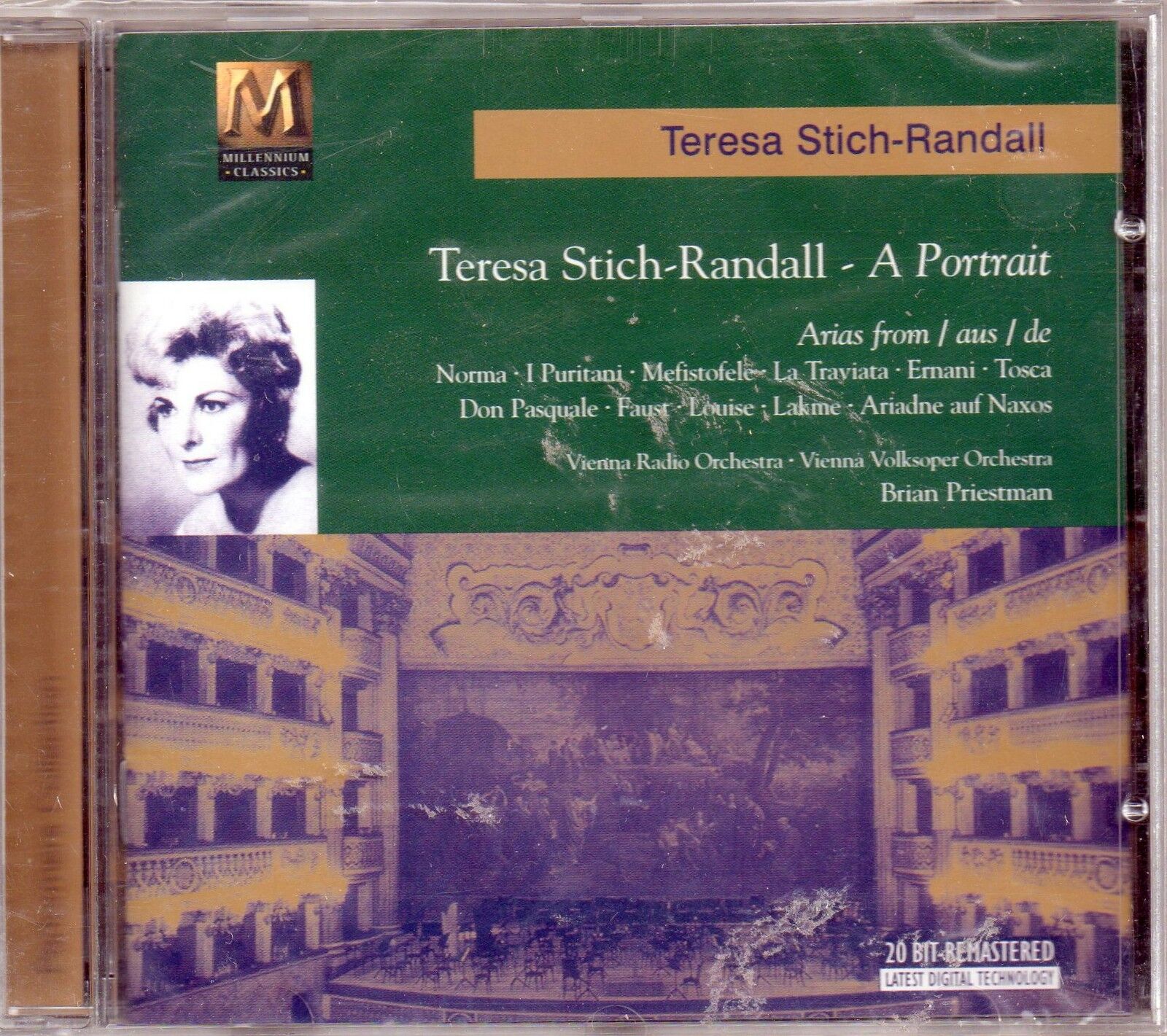 TERESA STICH-RANDALL - A PORTRAIT - CD  NUOVO SIGILLATO  RARO
