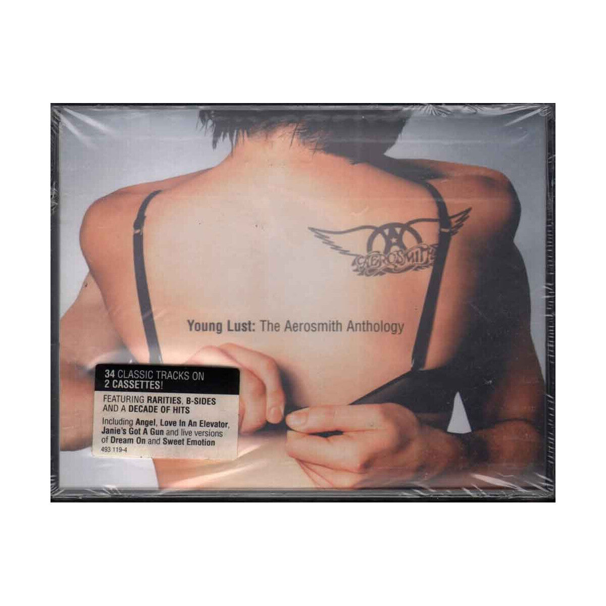 Aerosmith 2 MC7 Young Lust The Aerosmith Anthology / Geffen ‎493 119-4 Sigillata