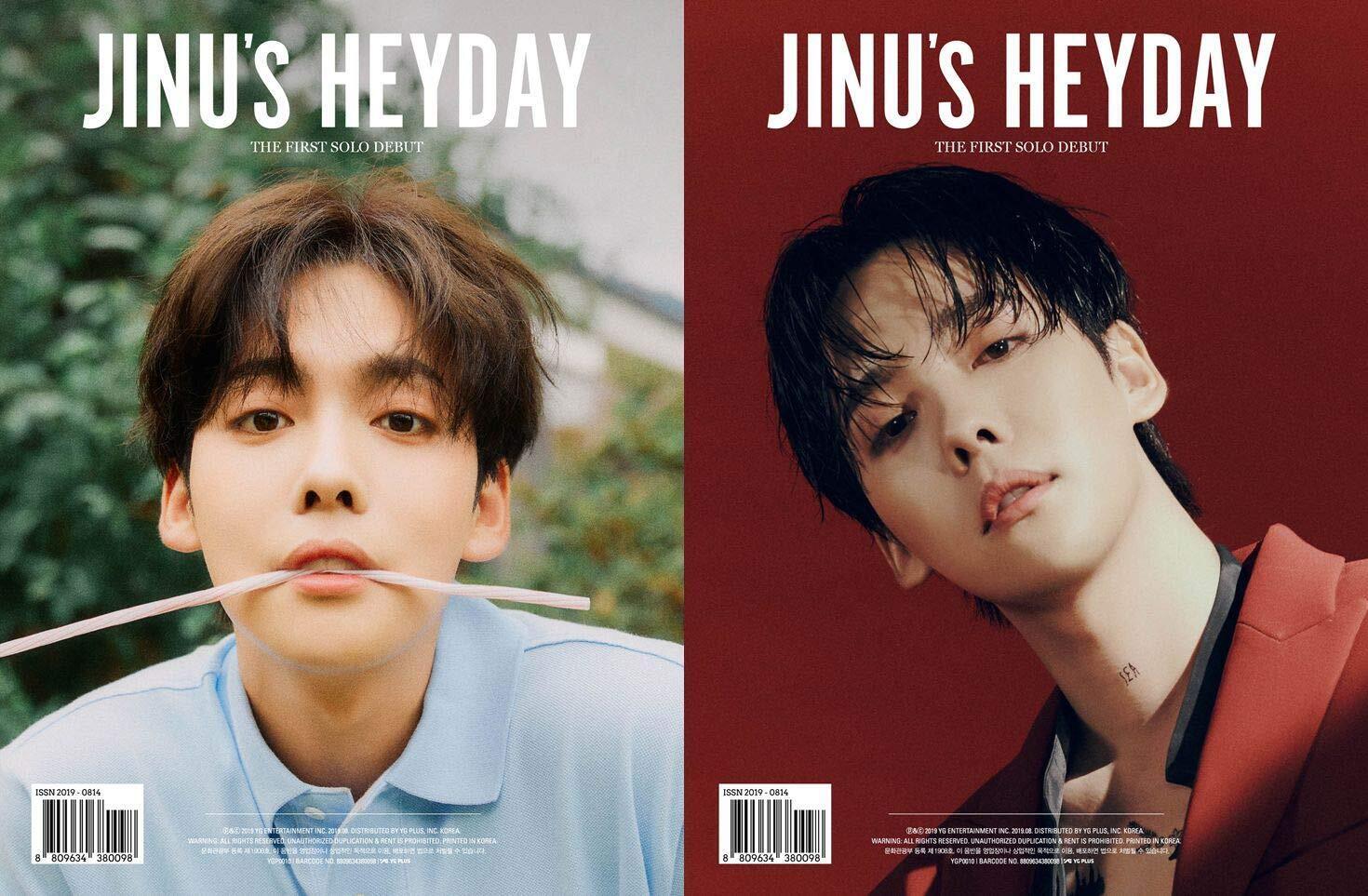 JINU Jinu's Heyday incl. 128pg Photobook, 48pg bonus Book, 5 x Clear PhotoC (CD)