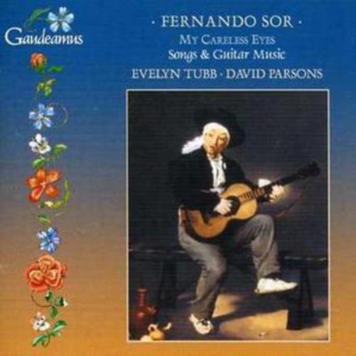 Fernando Sor My Careless Eyes: Seguidillas and Solos for Guitar (Parsons) (CD)