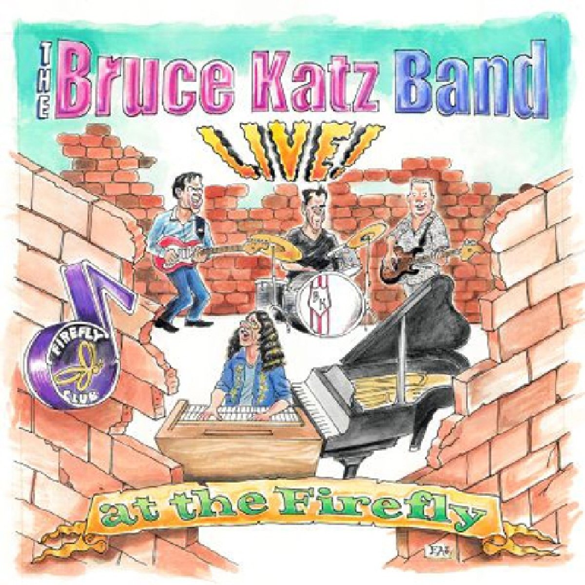 Bruce Katz Band Live! At the Firefly (CD) Album