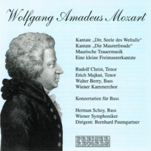 Wolfgang Amadeus  Wolfgang Amadeus Mozart: Kantate, 'Dir, Seele Des Weltall (CD)