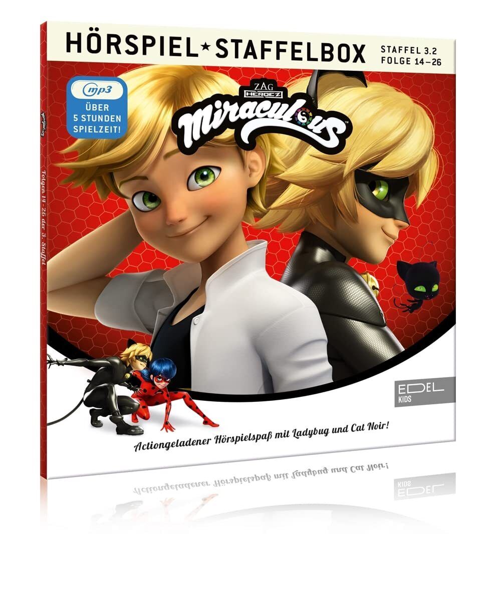 Miraculous Miraculous - Geschichten von Ladybug & Cat Noir - mp3 Staffelbox (CD)