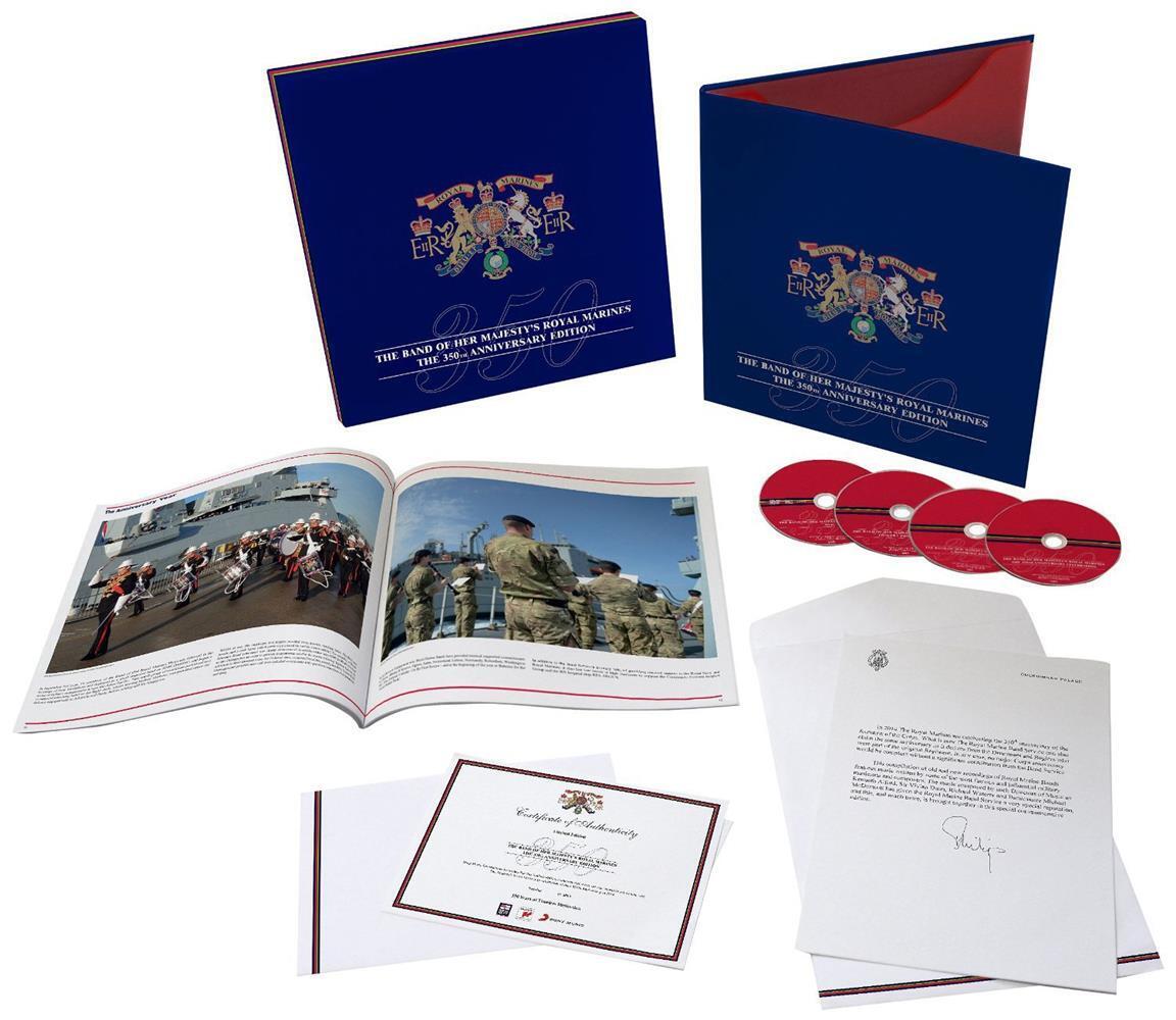 Ocean Wave The 350th Anniversary Edition (4 Cd) - Band Of Hm Ro... (Audio Cd)