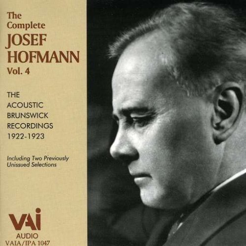 Hofmann,Josef Complete Josef Hofmann Vol.4 (CD) Album
