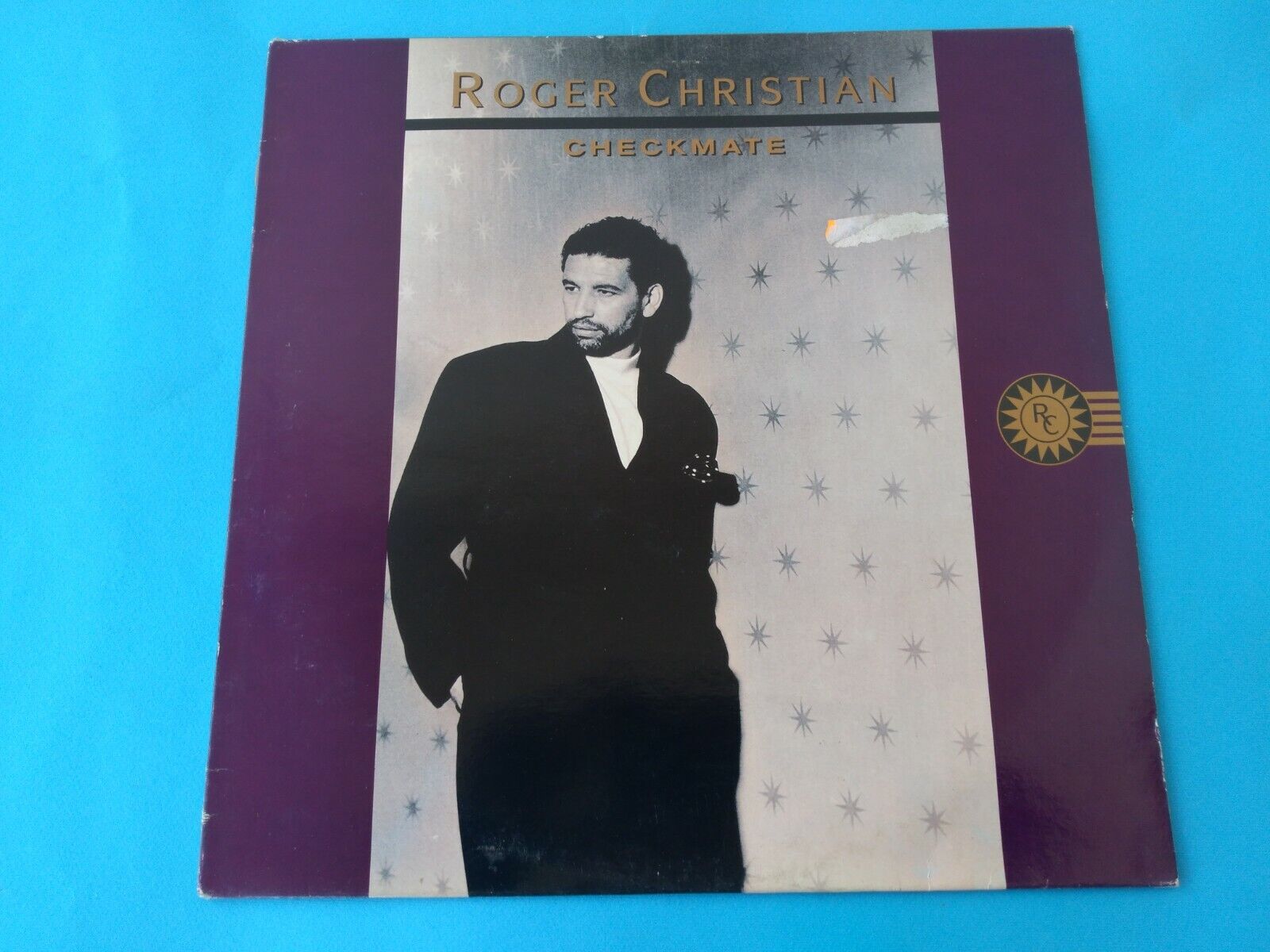 ROGER CHRISTIAN "CHECKMATE" LP VINYL 33 RPM NUOVO NON SIGILLATO