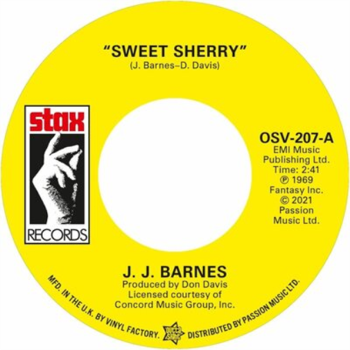 J.J. Barnes/John Gary Wil Sweet Sherry/The Whole Damn World Is Going  (Vinyl LP)