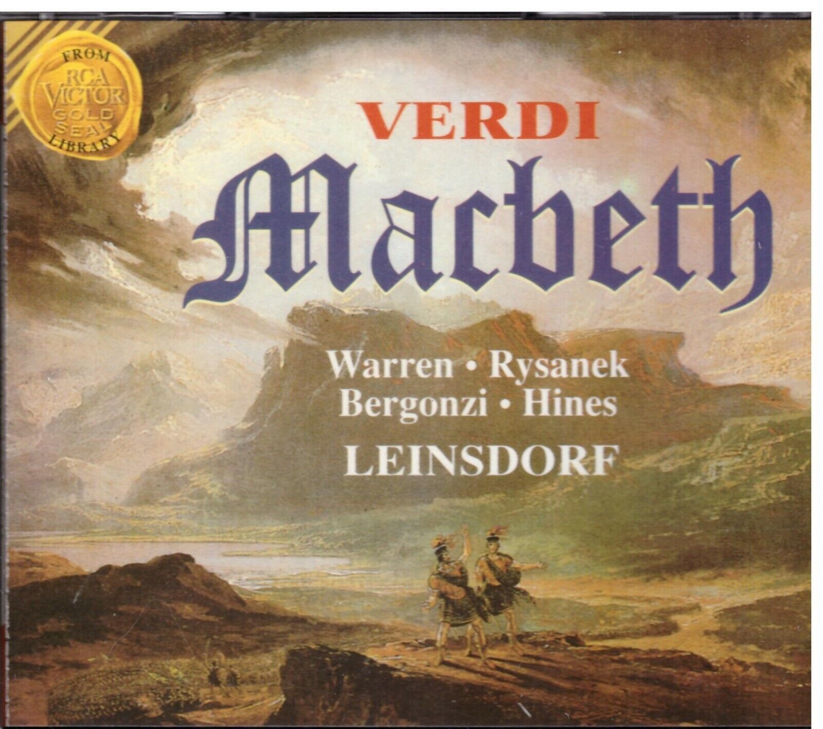 Verdi: Macbeth / Erich Leinsdorf, Leonard Warren, Rysanek, Bergonzi, Hines - CD