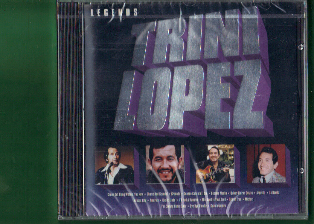 TRINI LOPEZ - LEGENDS CD NUOVO SIGILLATO