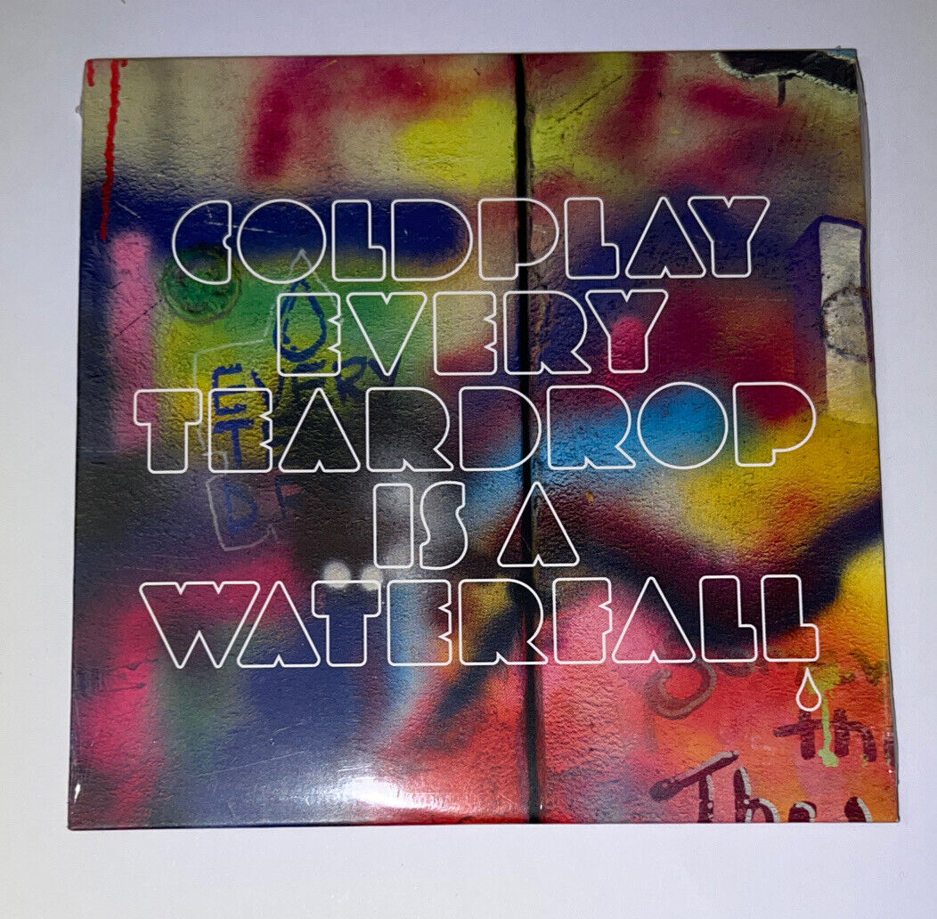 COLDPLAY "EVERY TEARDROP IS A WATERFALL" CD SINGOLO 2011 - SIGILLATO