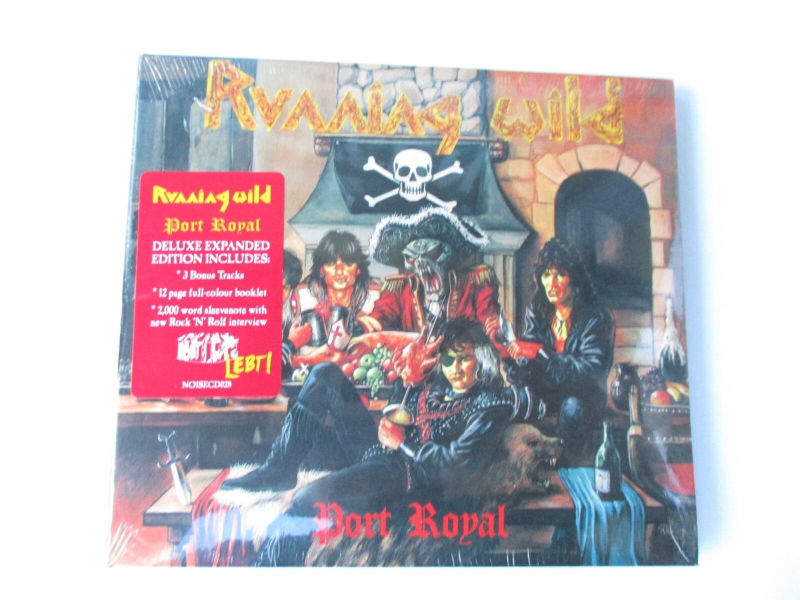 RUNNING WILD - PORT ROYAL - CD DIGIPACK 2017 NEW SEALED