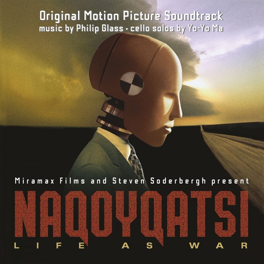 Philip Glass Naqoyaqatsi (Vinyl LP) 12" Album Coloured Vinyl (Limited Edition)