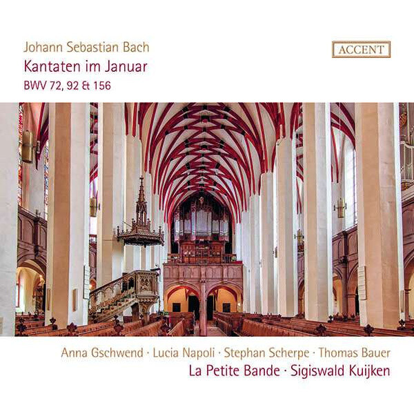 Johann Sebastian Bach: Cantatas Bwv 72, 92 & 156 (Cd)