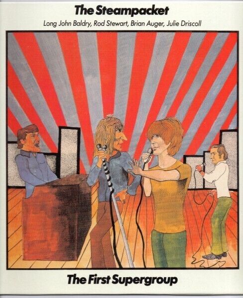 The Steampacket (Stewart,Driscoll,Auger,Baldry) The First Supergroup - Vinyl,10"