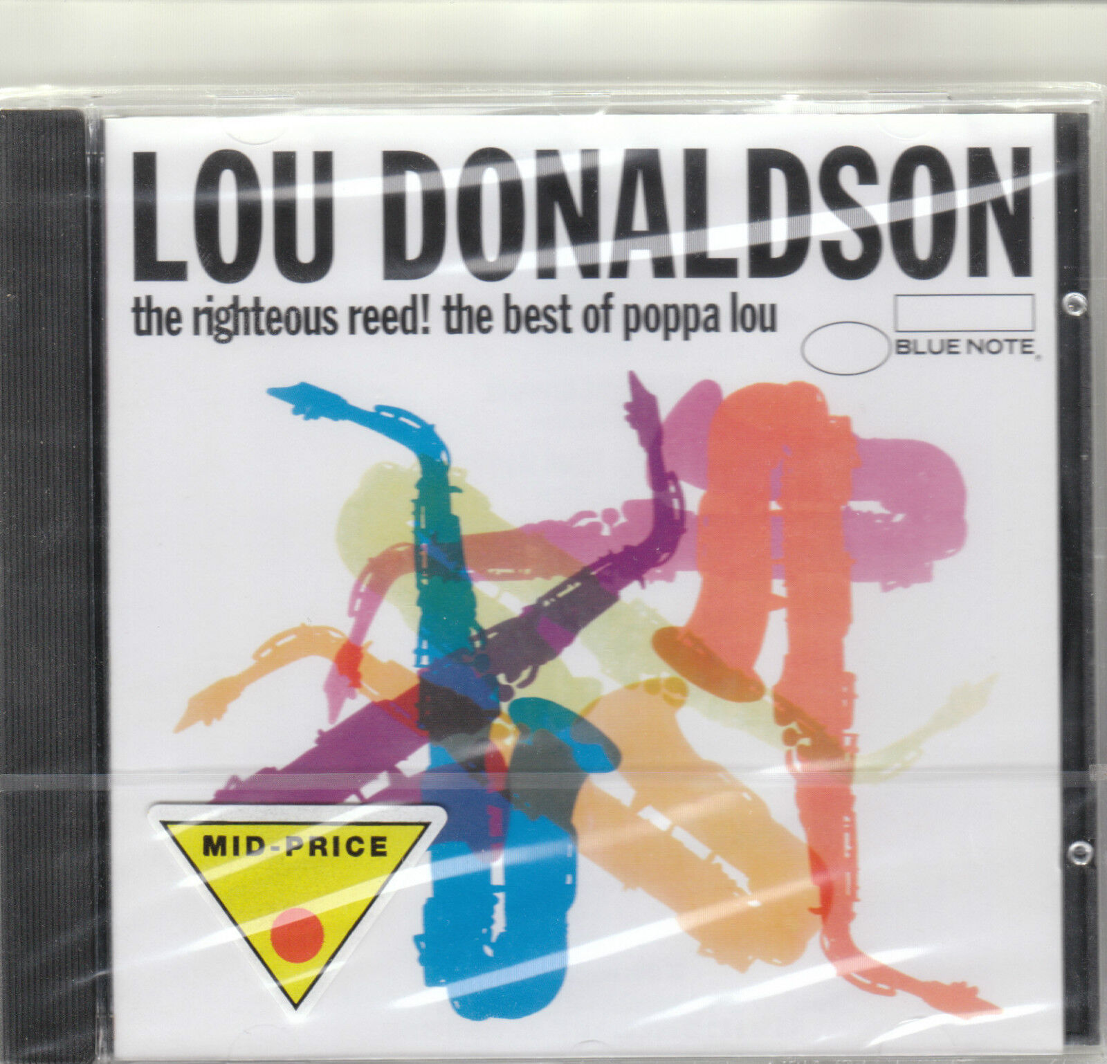 LOU DONALDSON THE RIGHTEOUS REED! THE BEST OF POPPA LOU CD
