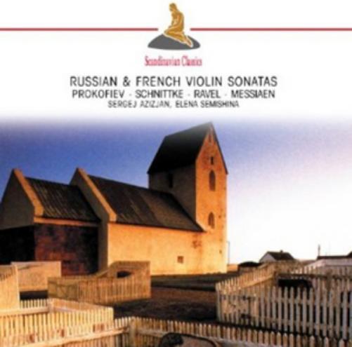 Sergei Prokofiev Russian & French Violin Sonatas (CD) Album