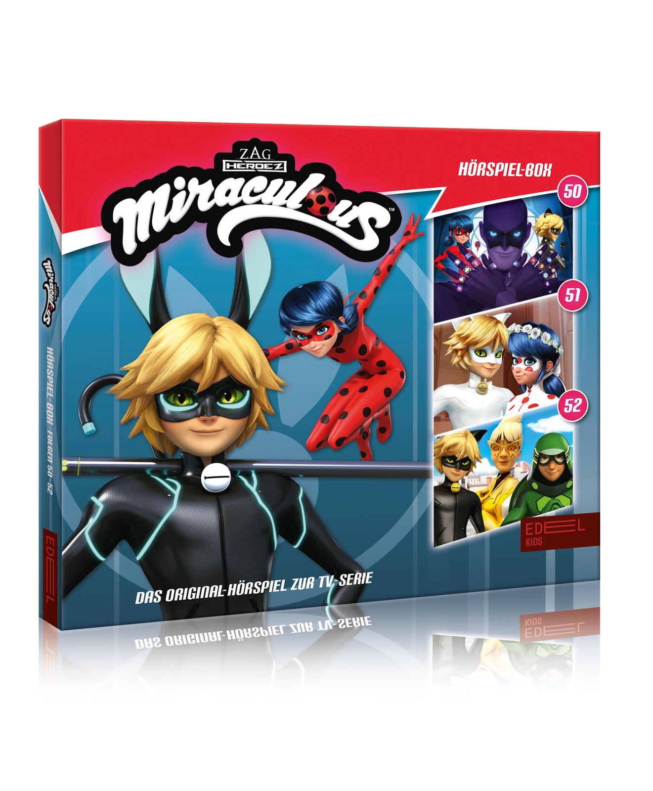 Miraculous Hörspiel-Box (Folge 50-52) - Die Original-Hörspiele zur TV-Serie (CD)