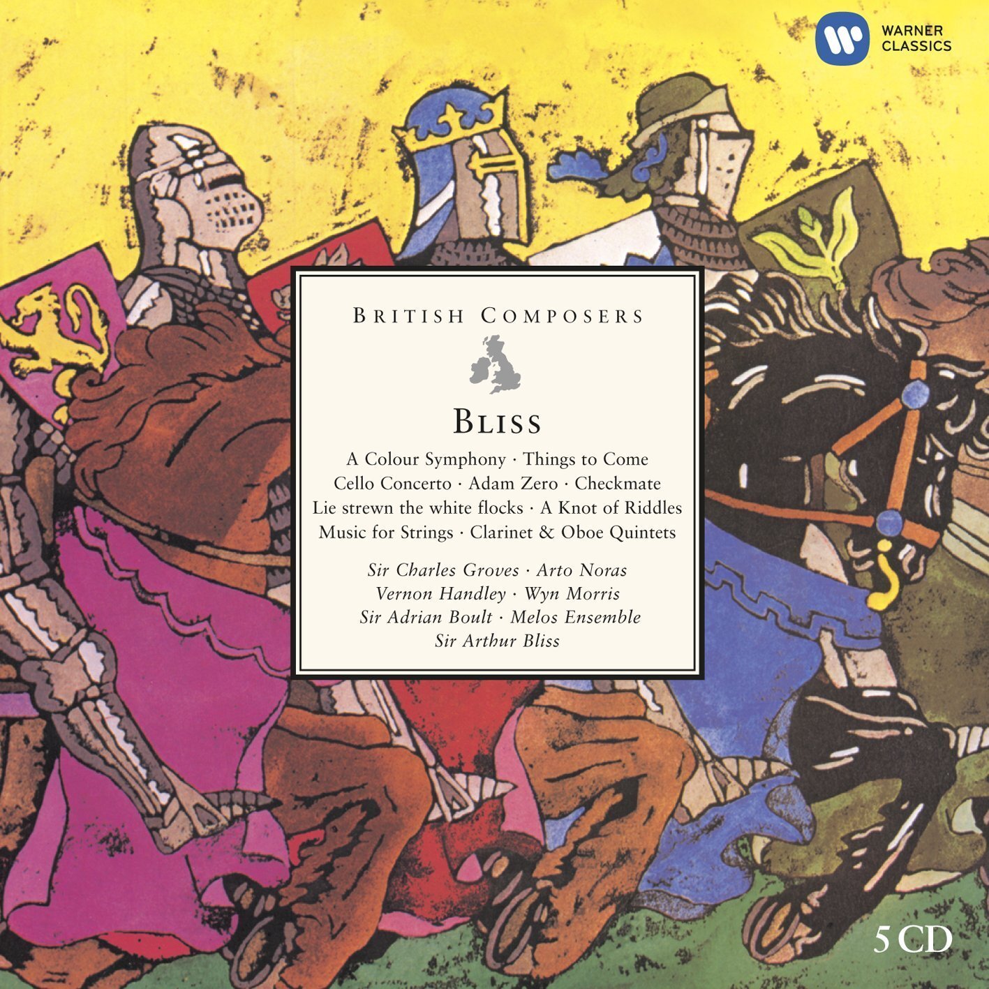 7024789 Audio Cd Arthur Bliss - Complete Works (5 Cd)