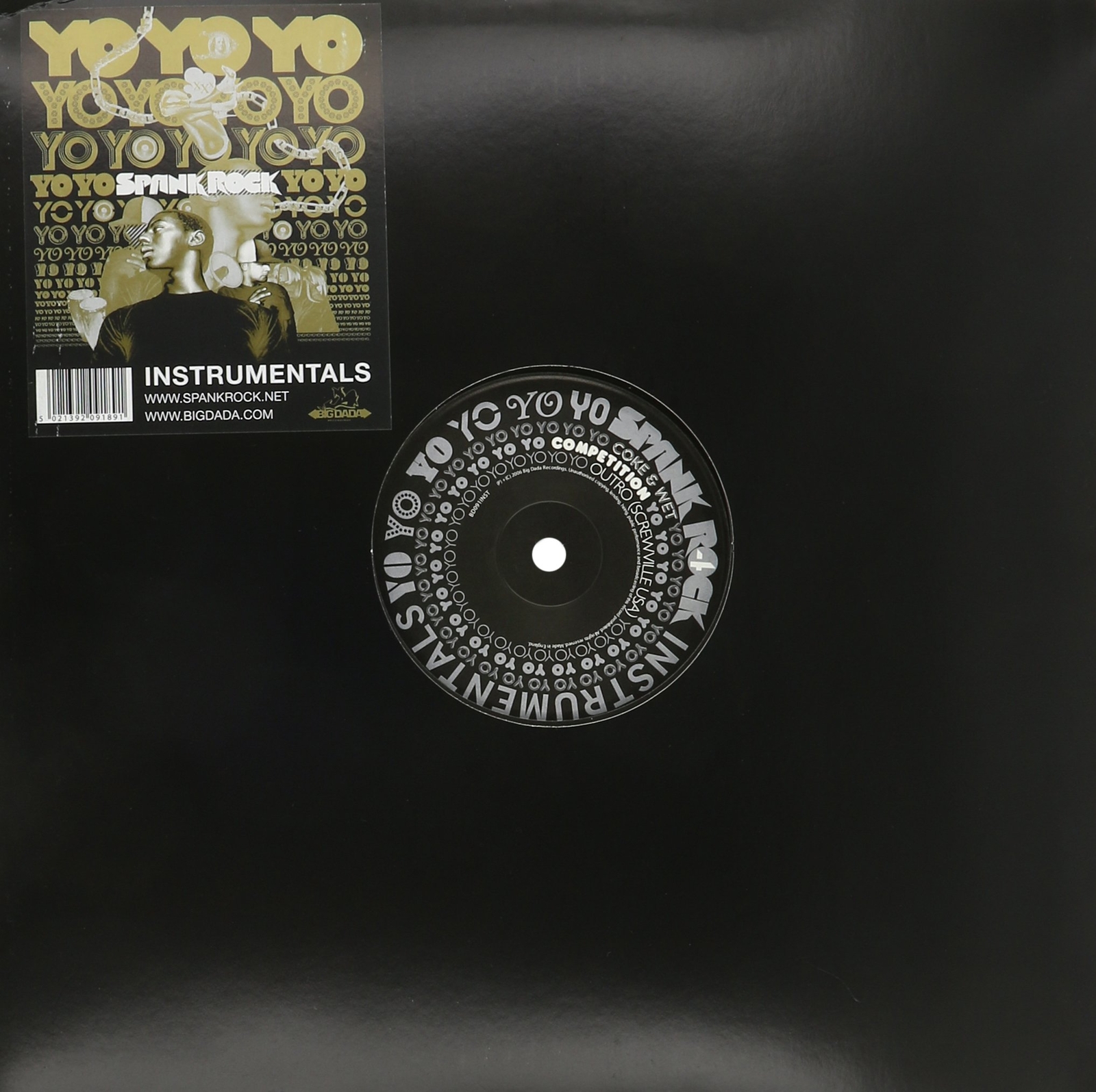 Spank Rock YoYoYoYoYo: Instrumentals (Vinyl LP)