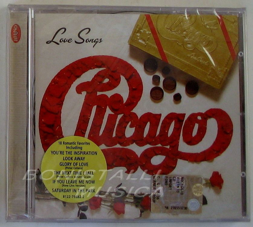 CHICAGO - LOVE SONGS - CD Sealed