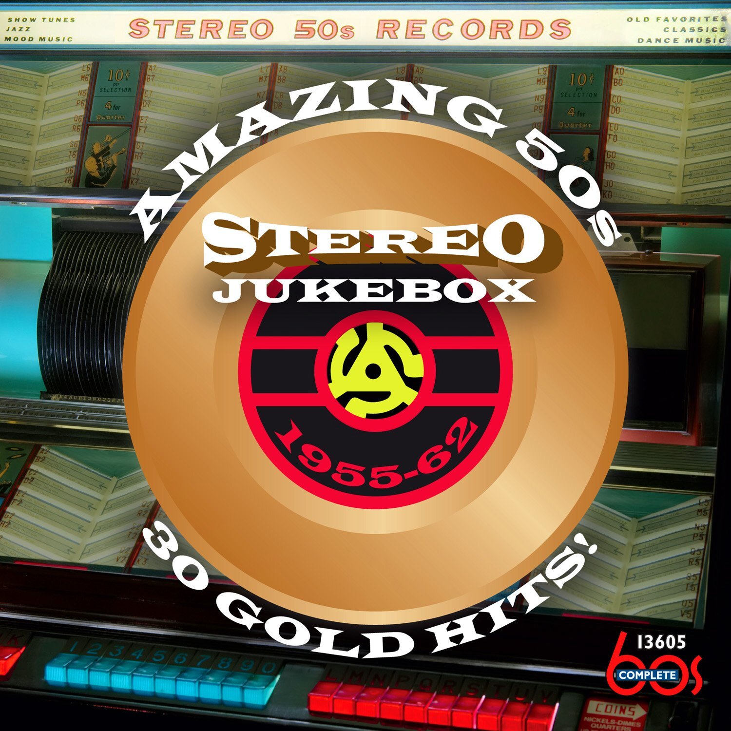 Various Artists Amazing 50s Stereo Jukebox  (CD)
