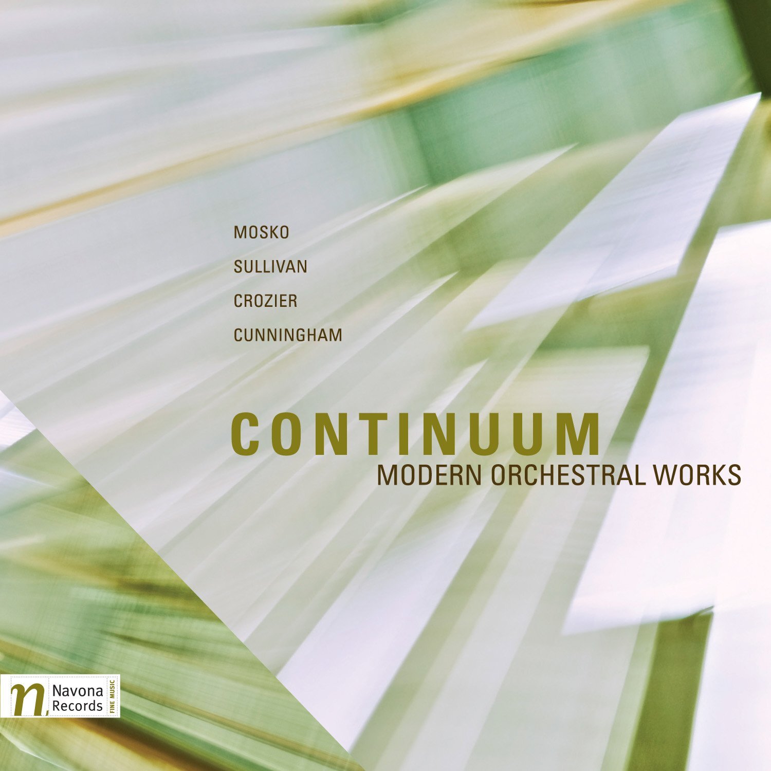 MOSKO / SULLIVAN / CROZIER / CUNN Continuum: Modern Orchestral Works (CD)