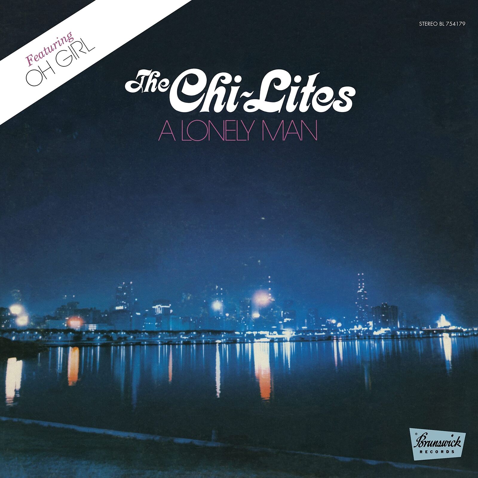 Chi-Lites A Lonely Man Transparent Blue (Vinyl LP)