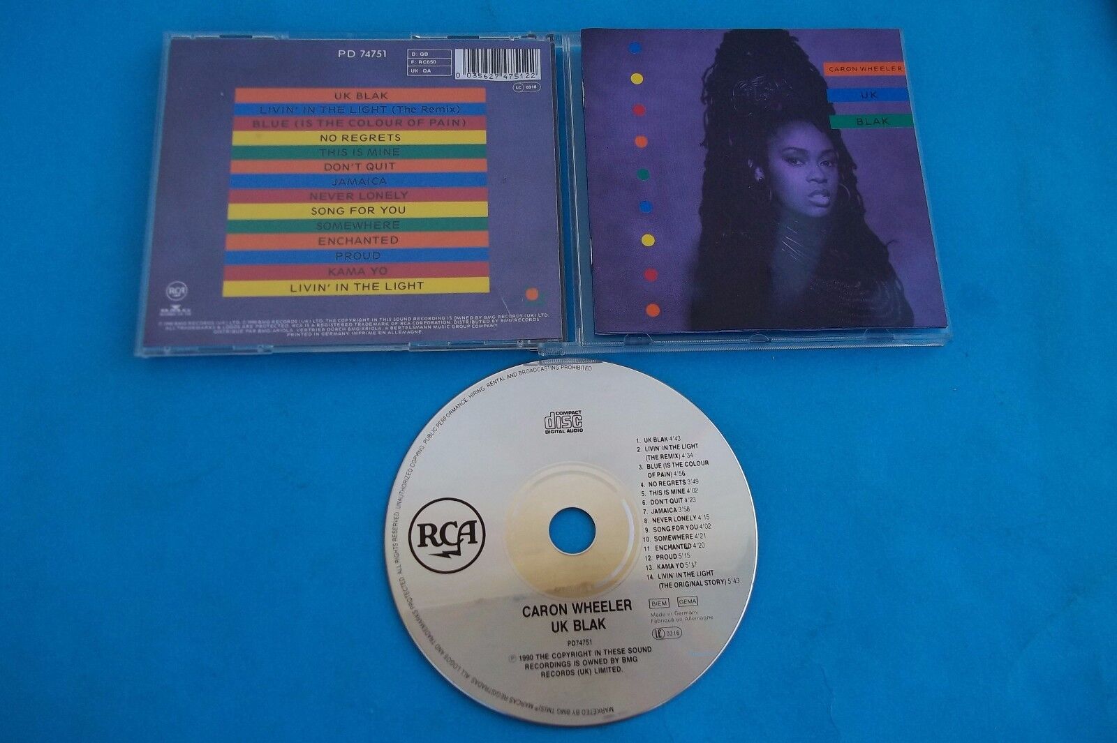 CARON WHEELER " UK BLACK " CD 1990 BMG UK NUOVO