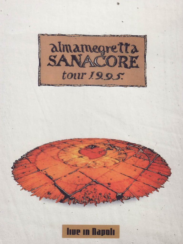 Music Dvd Almamegretta - Sanacore Tour 1.9.9.5. - Live In Napoli