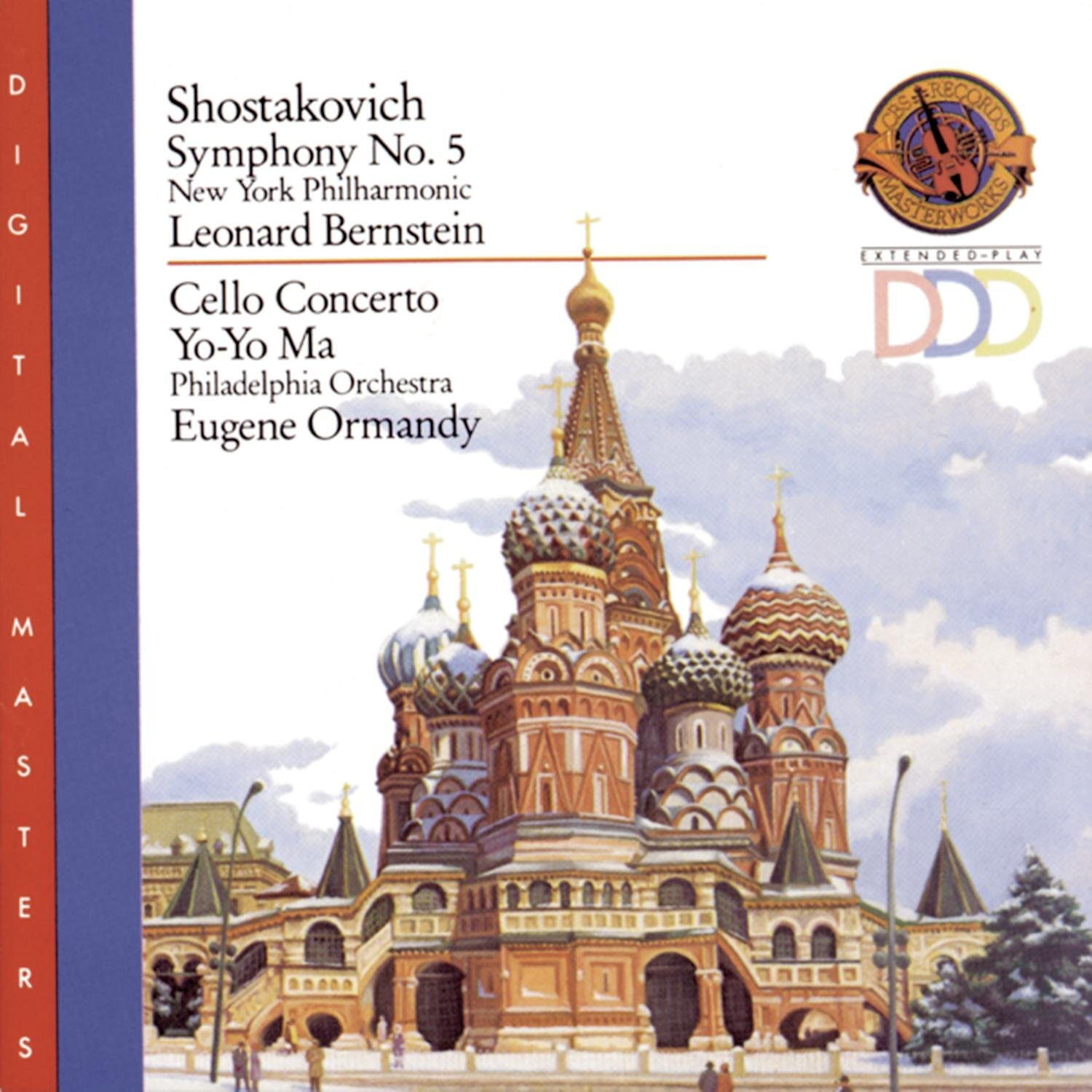 Leonard Bernstein Shostakovich: Symphony No. 5 & Cello Concerto No. 1 (CD)