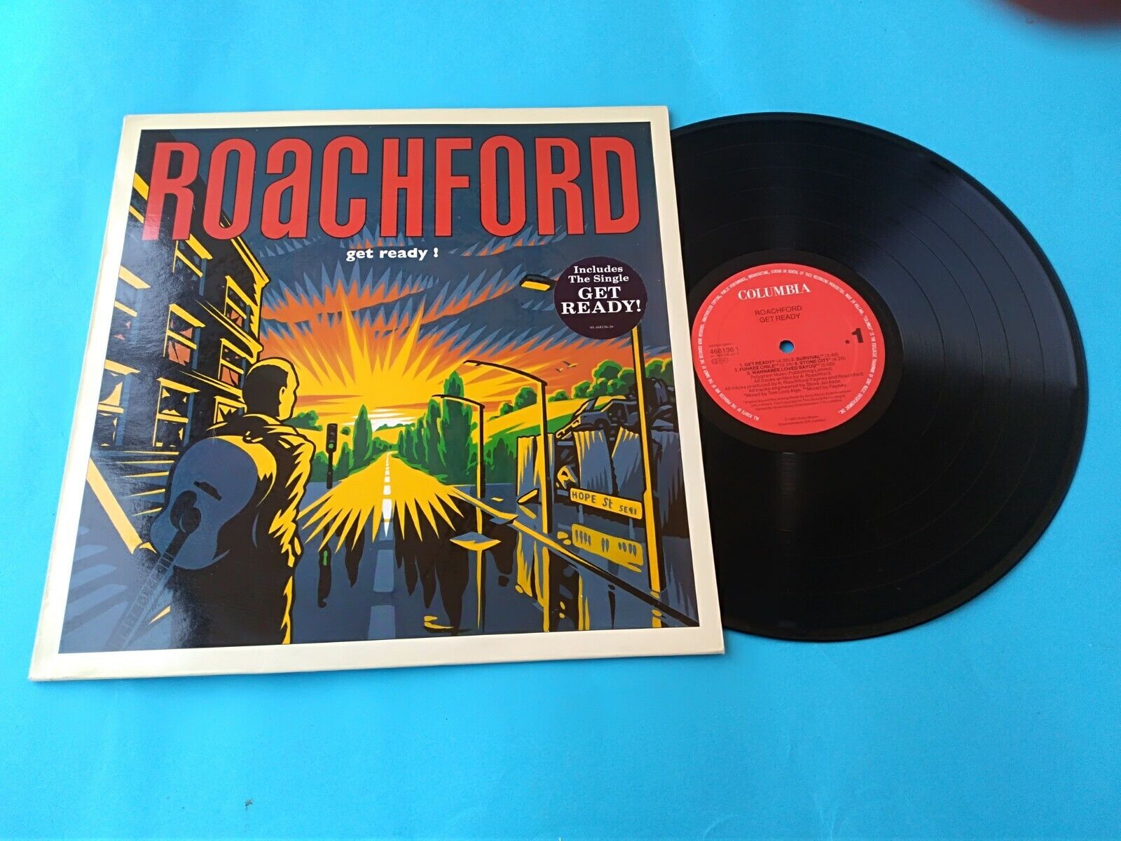 ROACHFORD " GET READY " LP VINYL 33 RPM NUOVO NON SIGILLATO