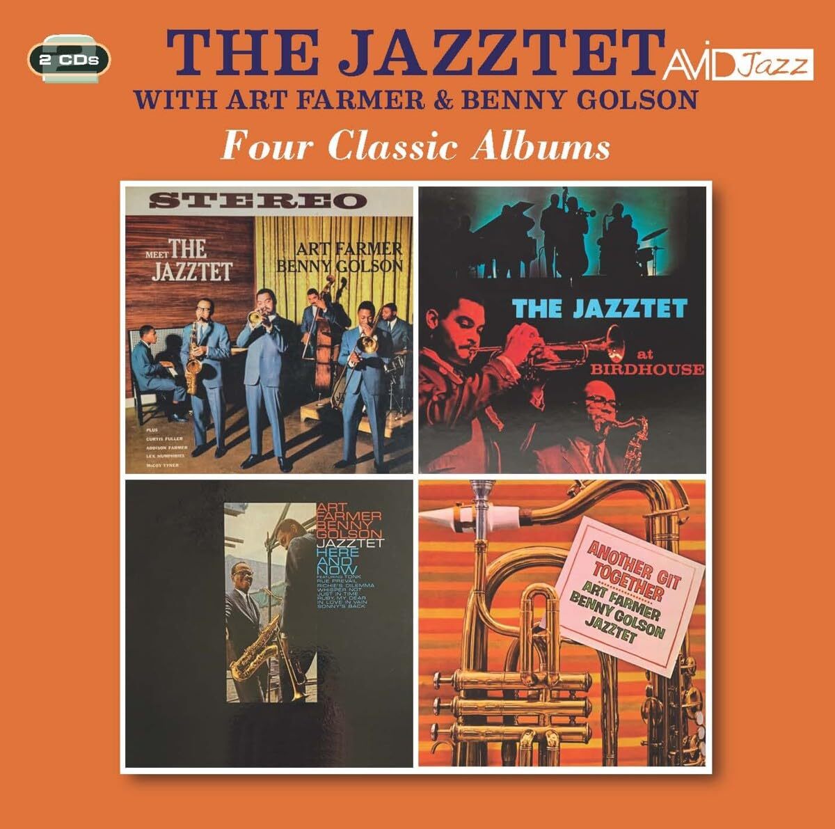 7024786 Audio Cd Jazztet (With Art Farmer & Benny Golson) - Four Classic Albums