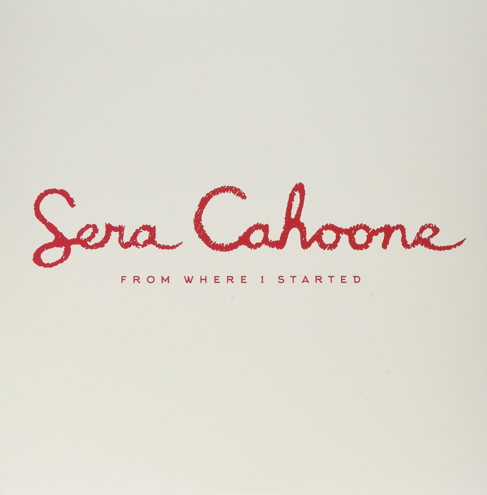 Sera Cahoone From Where I Started (Vinyl LP)