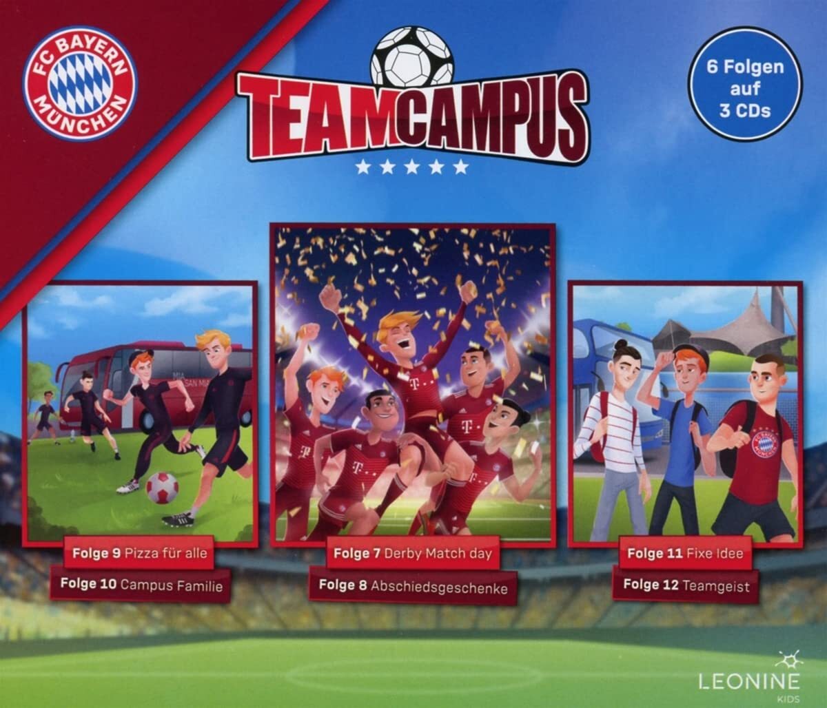 Various Fc Bayern Team Campus (Fußball) Hörspielbox 2 (CD)