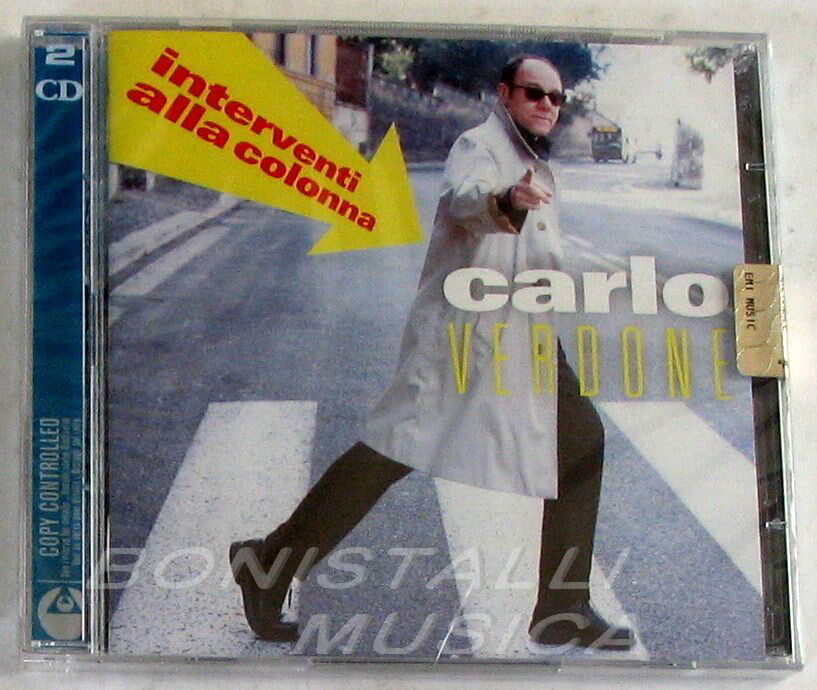 CARLO VERDONE - INTERVENTI ALLA COLONNA - Colonne Sonore - 2 CD Sigillato