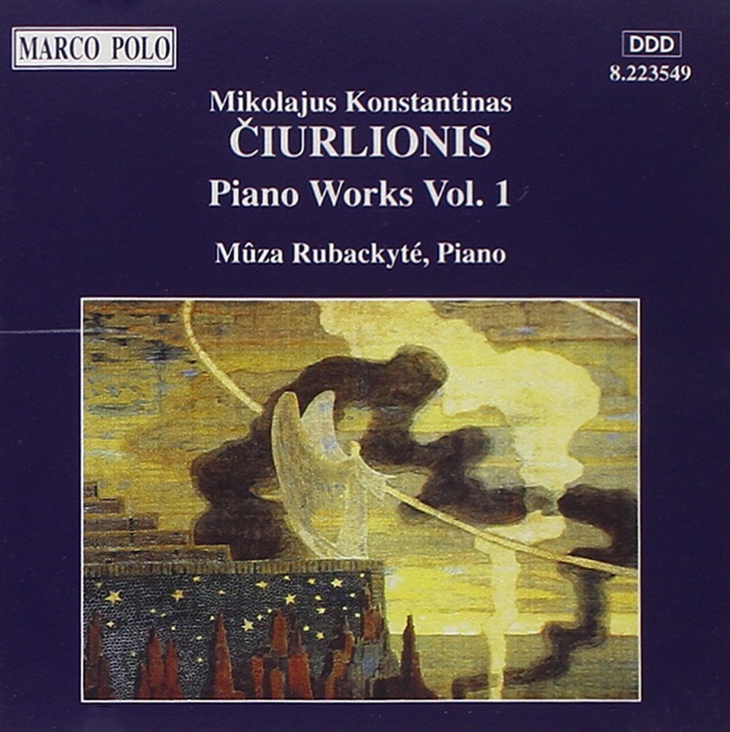 Mikolajus Konstantinas Ciurlionis Piano Works, Vol. 1 (Rubackyte) (CD) Album
