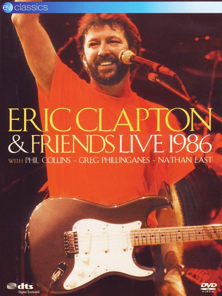Music Dvd Eric Clapton & Friends - Live 1986