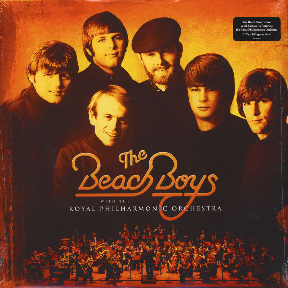 THE BEACH BOYS WITH THE ROYAL PHILARMONIC ORCHESTRA DOPPIO VINILE LP NUOVO