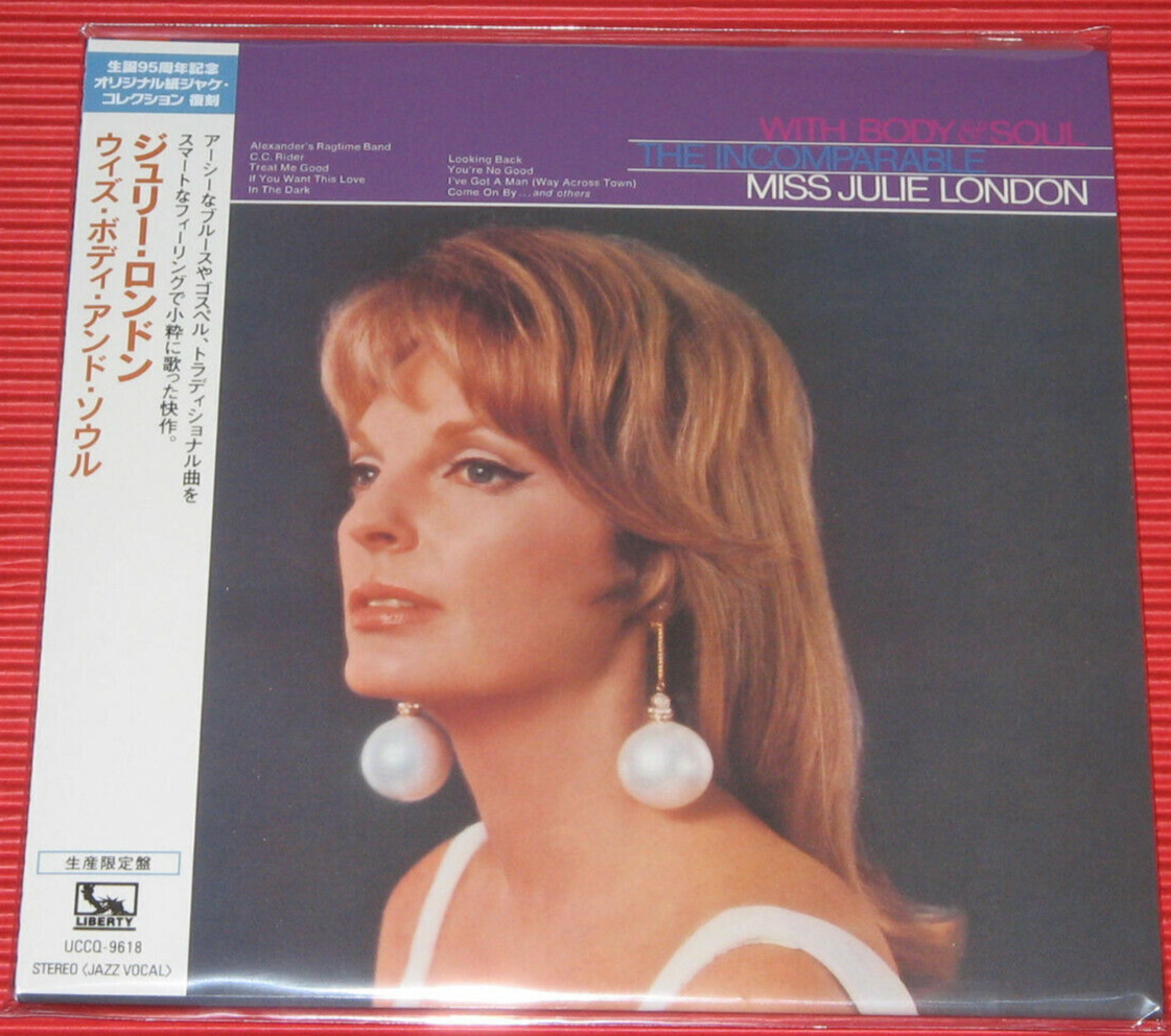 JULIE LONDON CON BODY & SOUL JP MINI CD LP