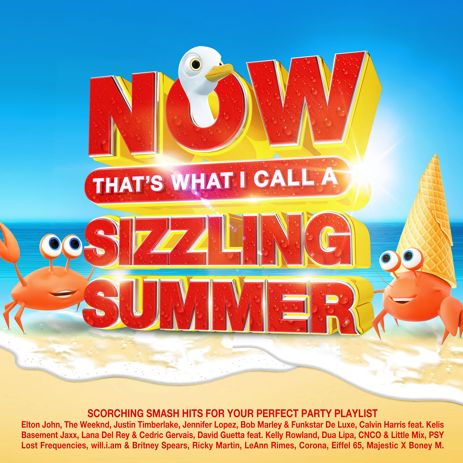 Various Artists NOW That's What I Call a Sizzling Summer (CD) Album