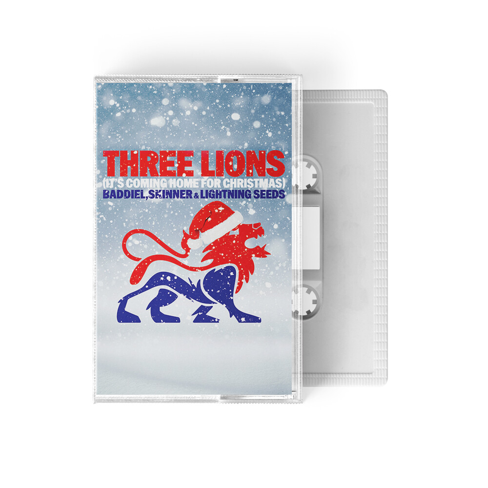 Baddiel, Skinner & Lightning  Three Lions (It's Coming Home for Chris (Cassette)