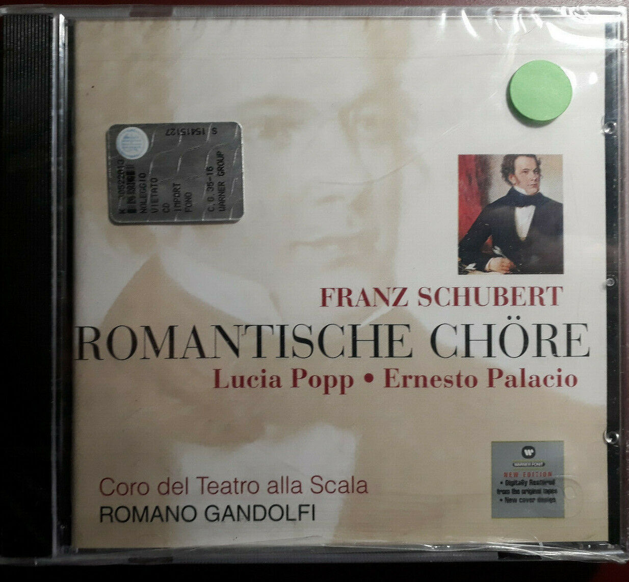 SCHUBERT POPP PALACIO GANDOLFI SCALA-ROMANTISCHE CHORE * CD BRAND NEW SEALED