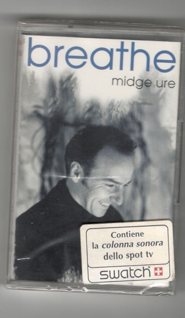 MIDGE URE -BREATHE  MC  MUSICASSETTA  NUOVA SIGILLATA