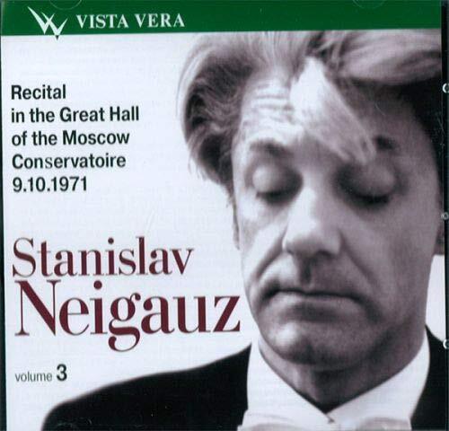 Neigauz, Stanislav - Piano Great Russian Pianists. Stanislav Neigauz vol.3 (CD)